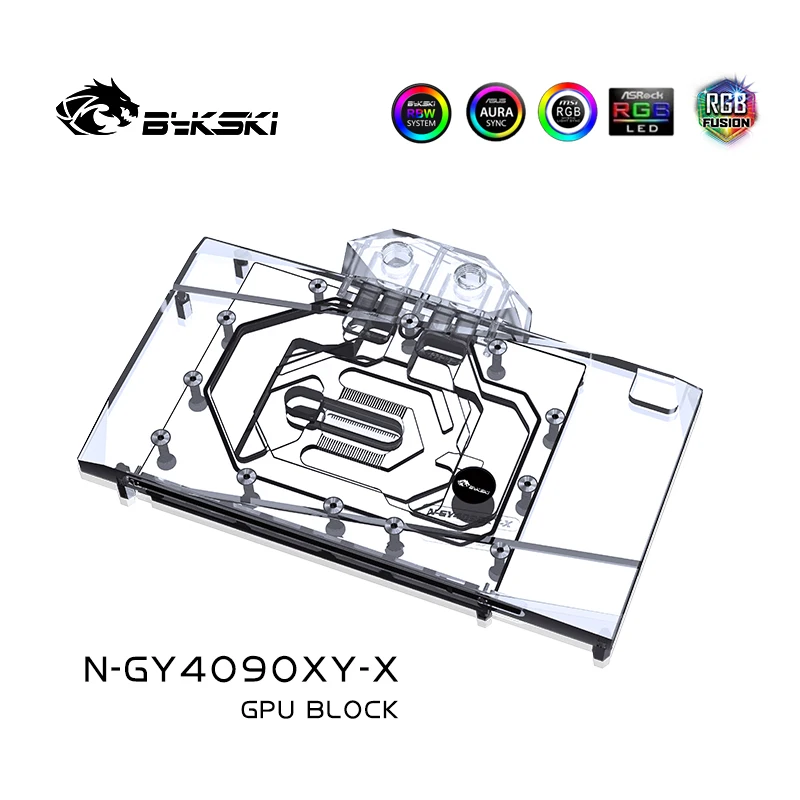 Bykski Water Block for GALAX G - Rtx 4090 Water Block recension och pris